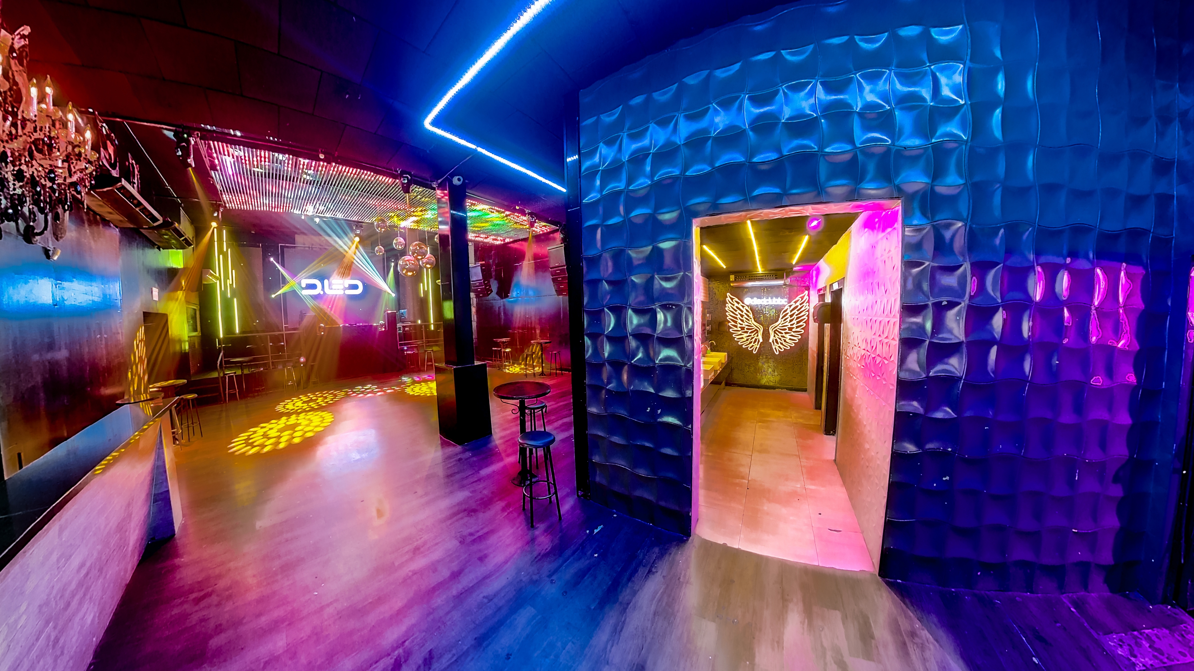 D.LED Eventos — espaço